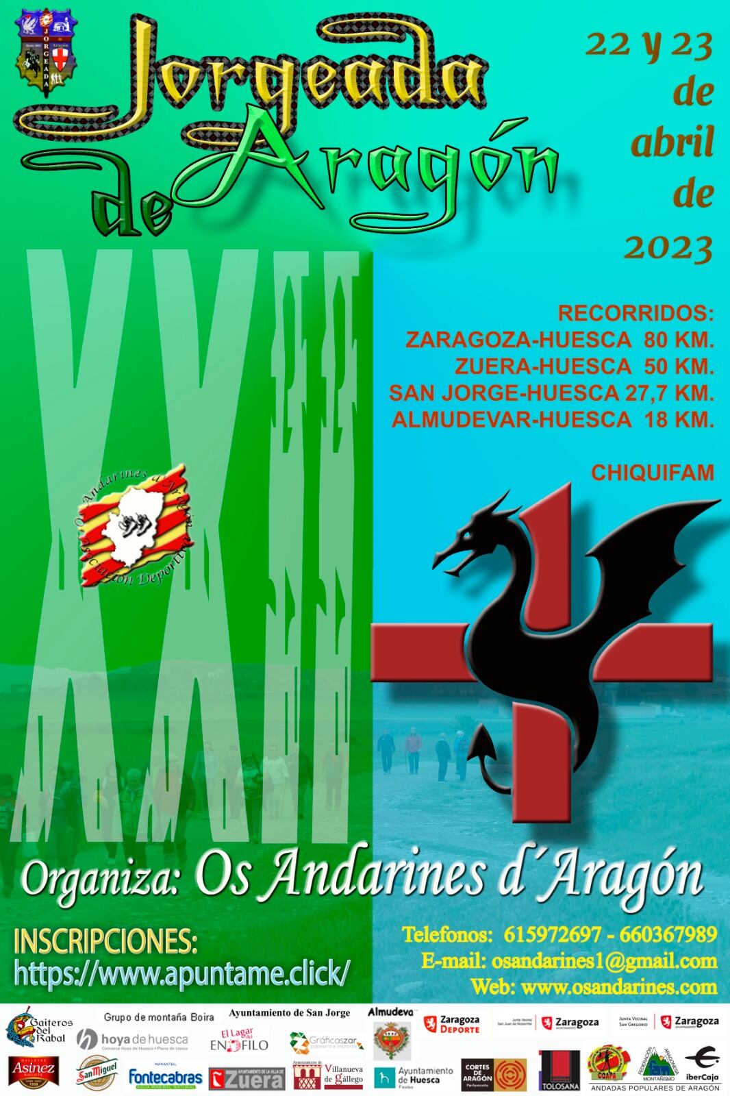 Cartel de la Jorgeada 2023