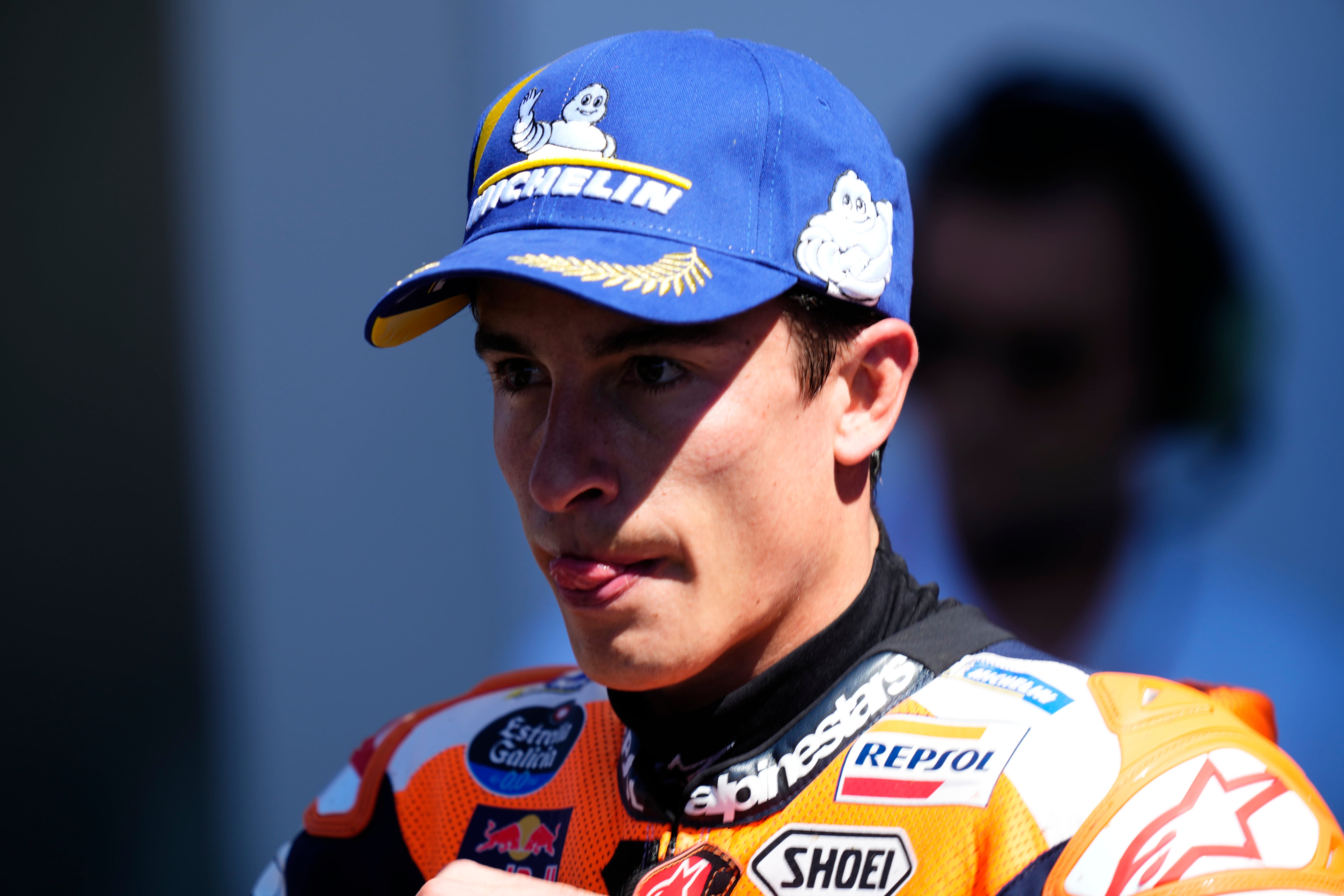 Márquez, tras la clasificación del GP de Portugal.