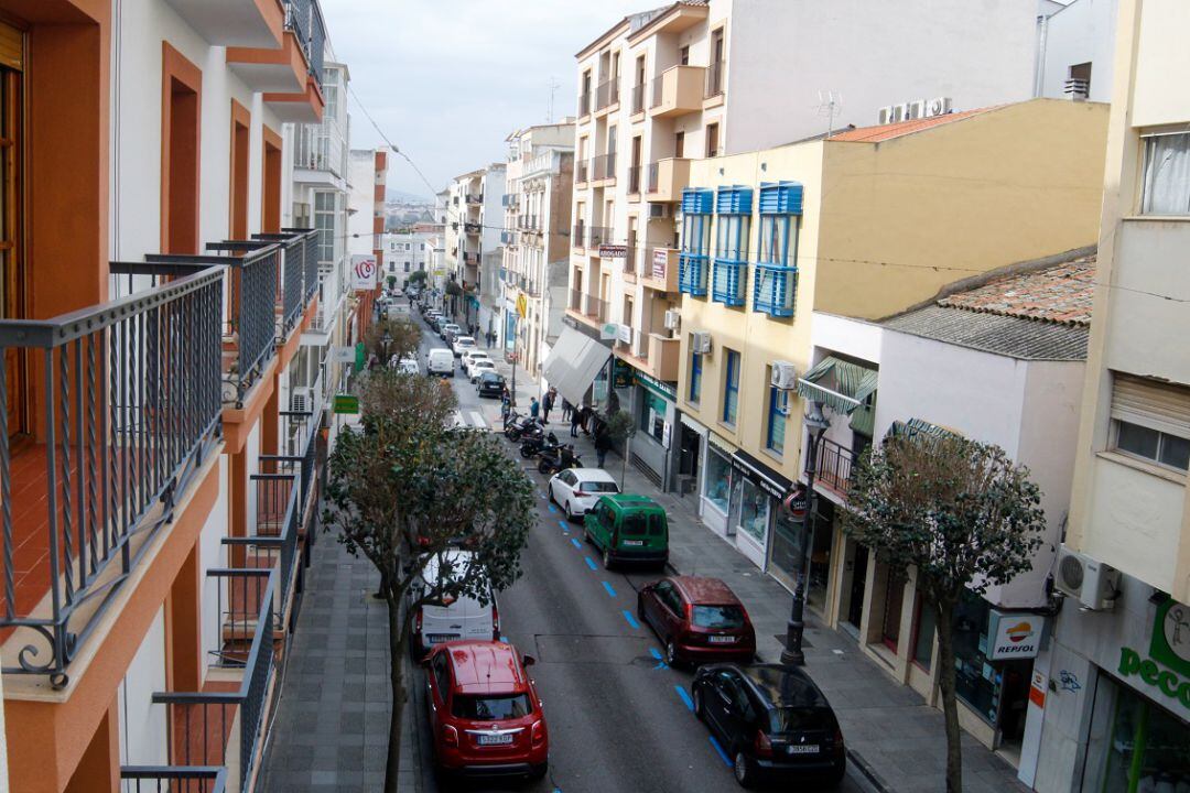 Calle Félix Valverde Lillo de Mérida