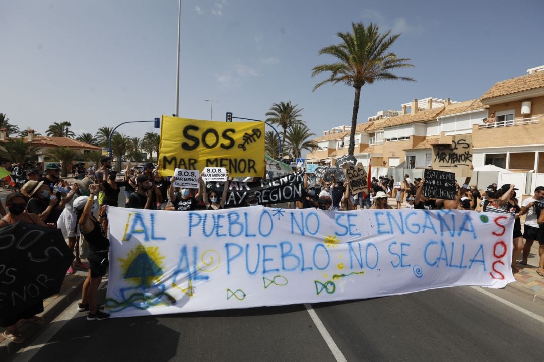 Protestas Mar Menor