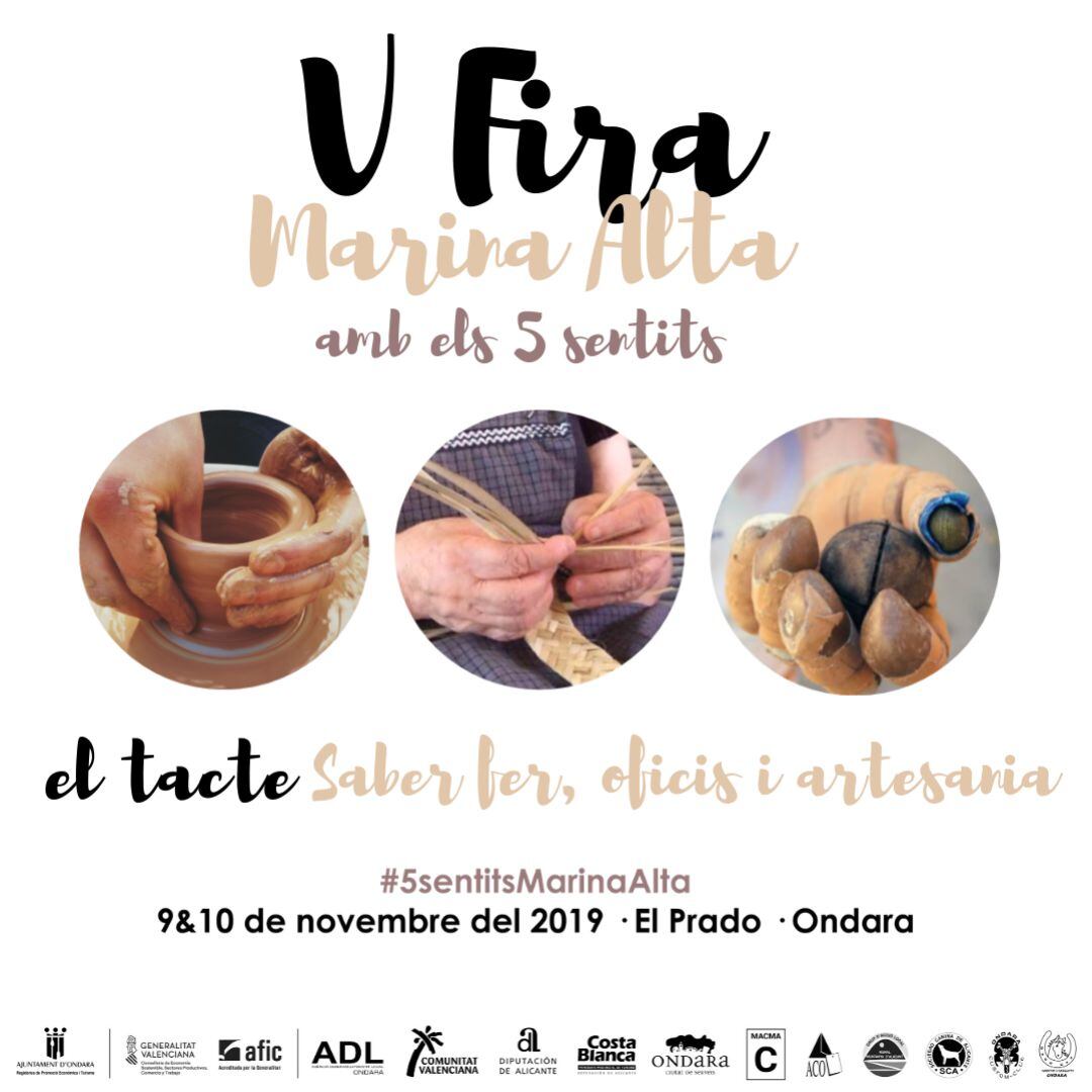 Cartel anunciador de la V Fira Marina Alta.