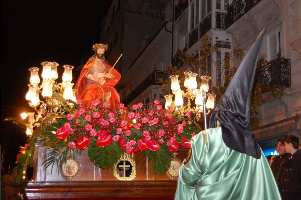 Procesión de la Oración en el Huerto en la Semana Santa de Palencia