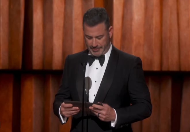 Jimmy Kimmel, durante la gala