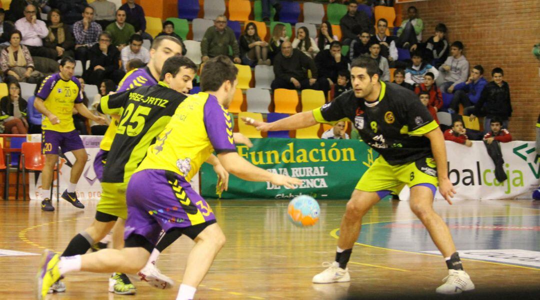 Mendoza en un partido en El Sargal