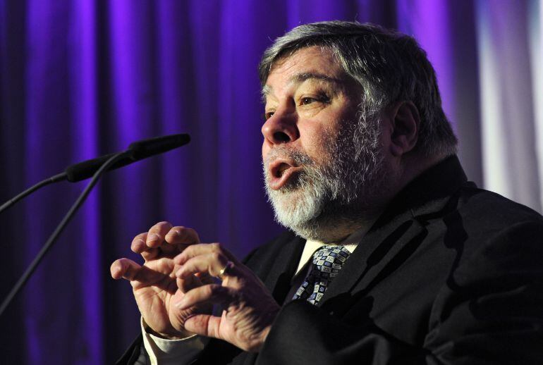 Steve Wozniak durante un acto en Los Ángeles