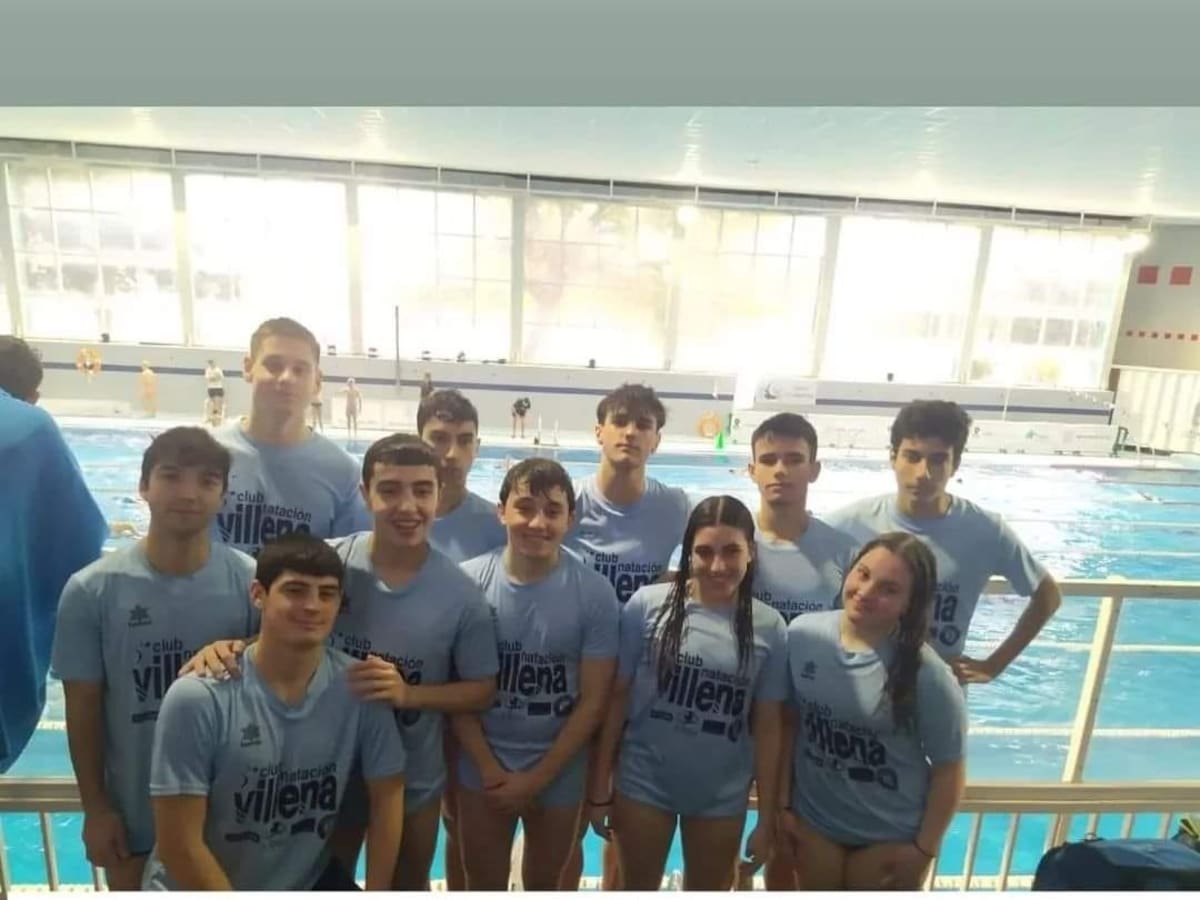 Dos pódiums para el Club Natación Villena en el Trofeo Internacional de Elche