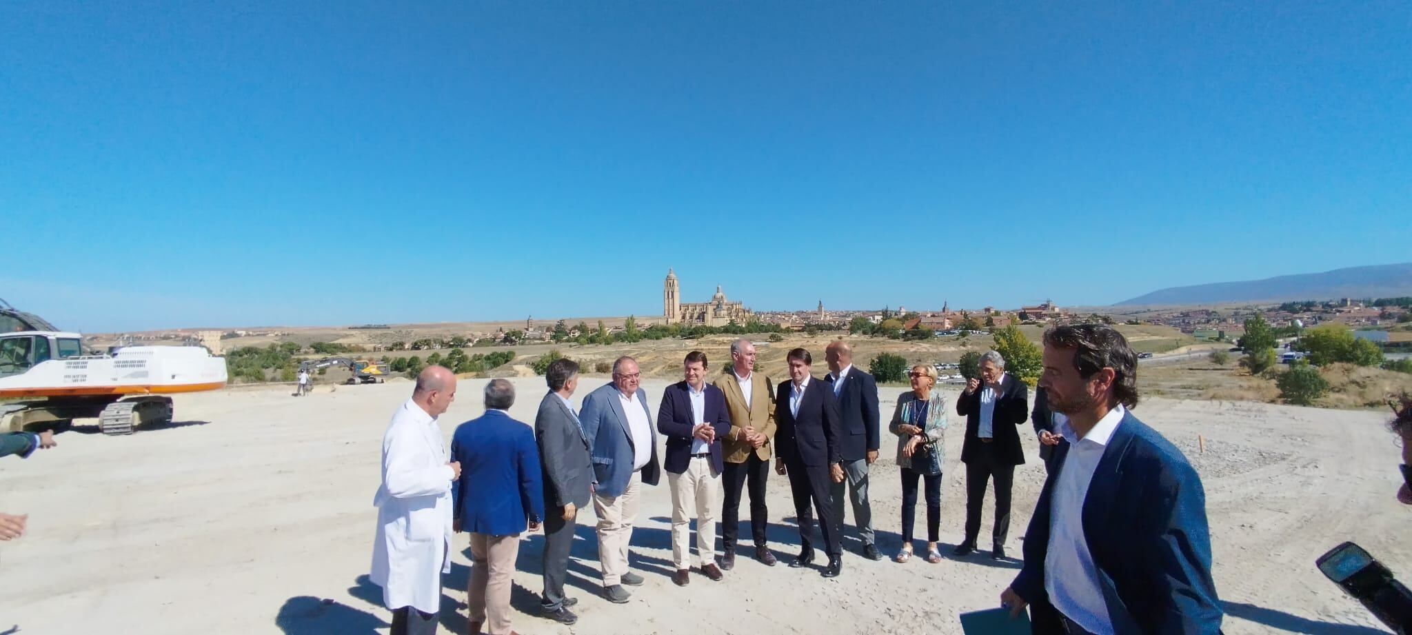 Se inician las obras de urbanización para la ampliación del Hospital de Segovia