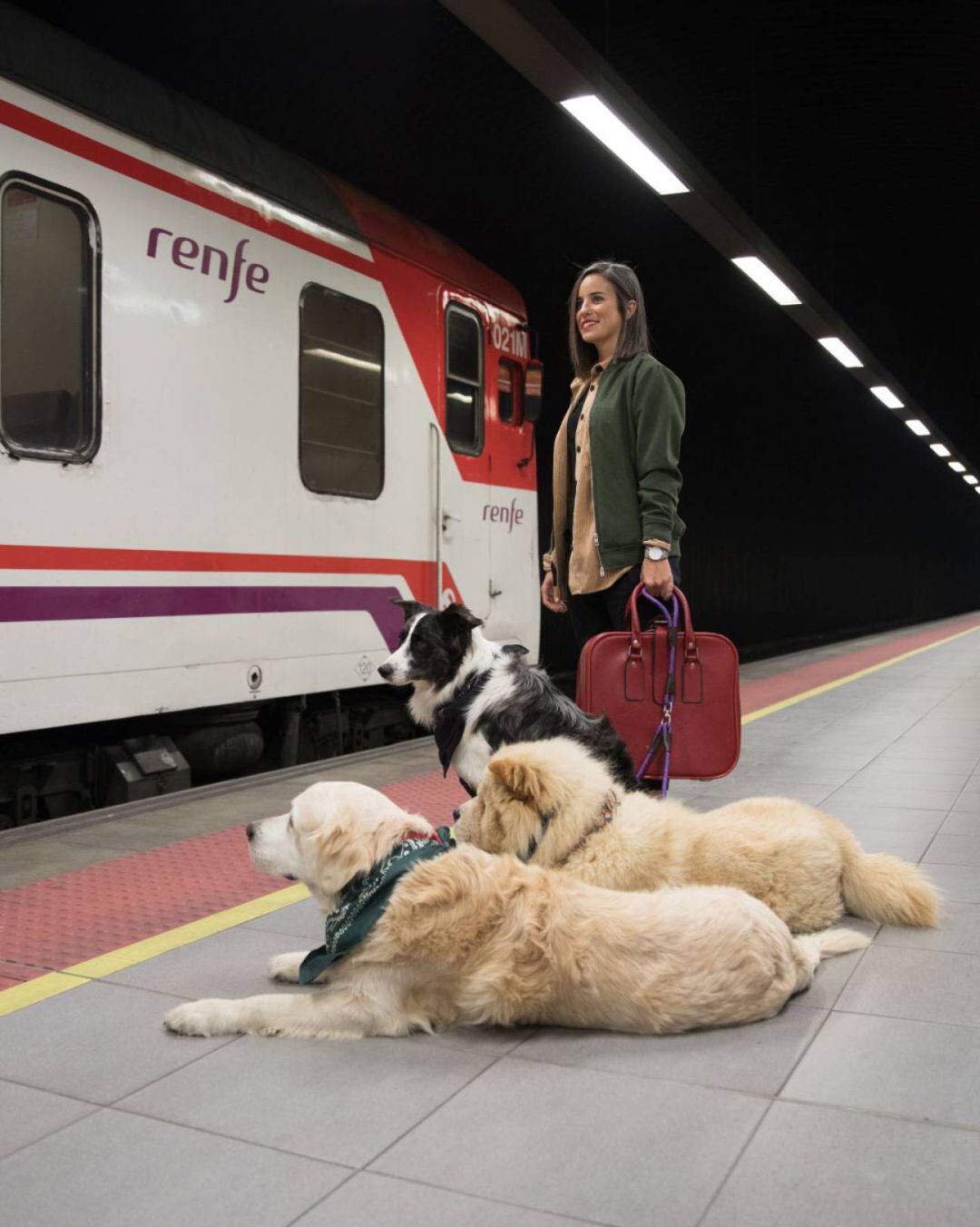 Lorena y sus perros