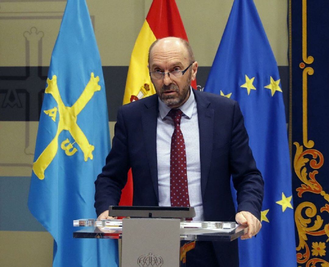 El vicepresidente asturiano, Juan Cofiño. 