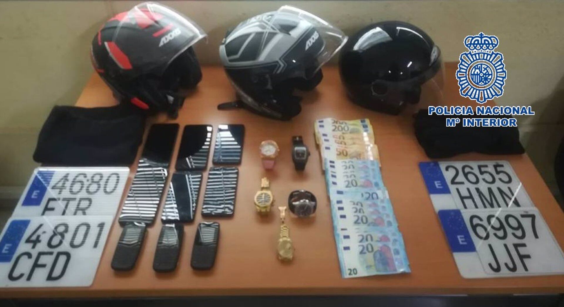 Material incautado en la operación 'Soldadito'