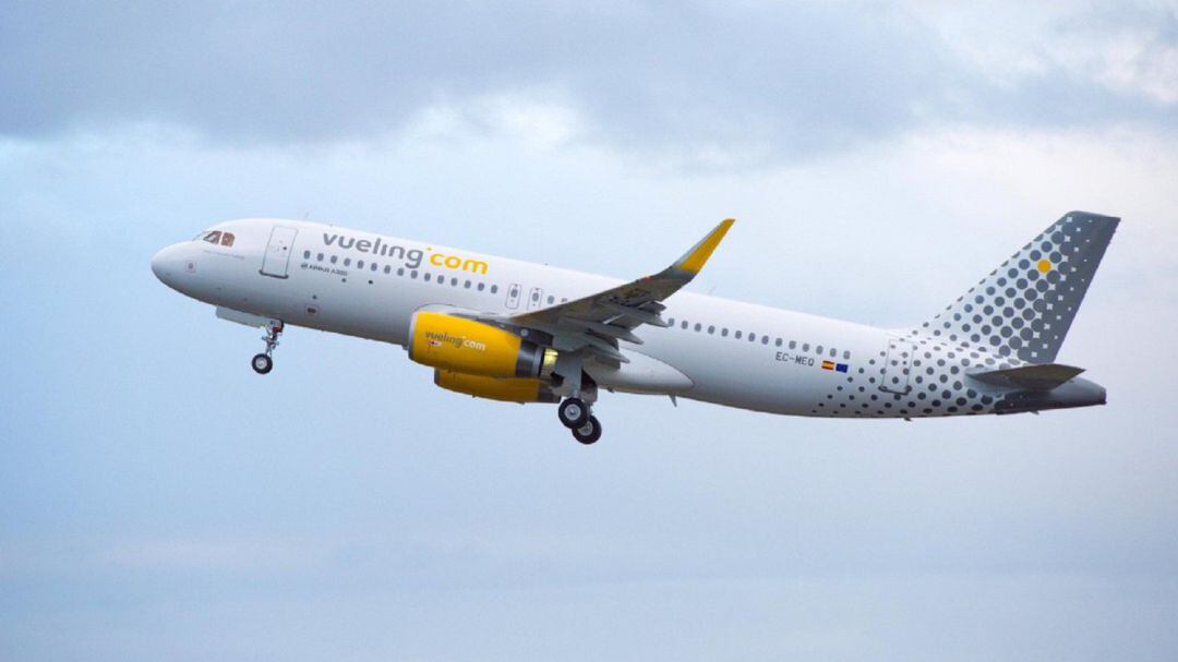 Imagen de archivo de un avión de Vueling