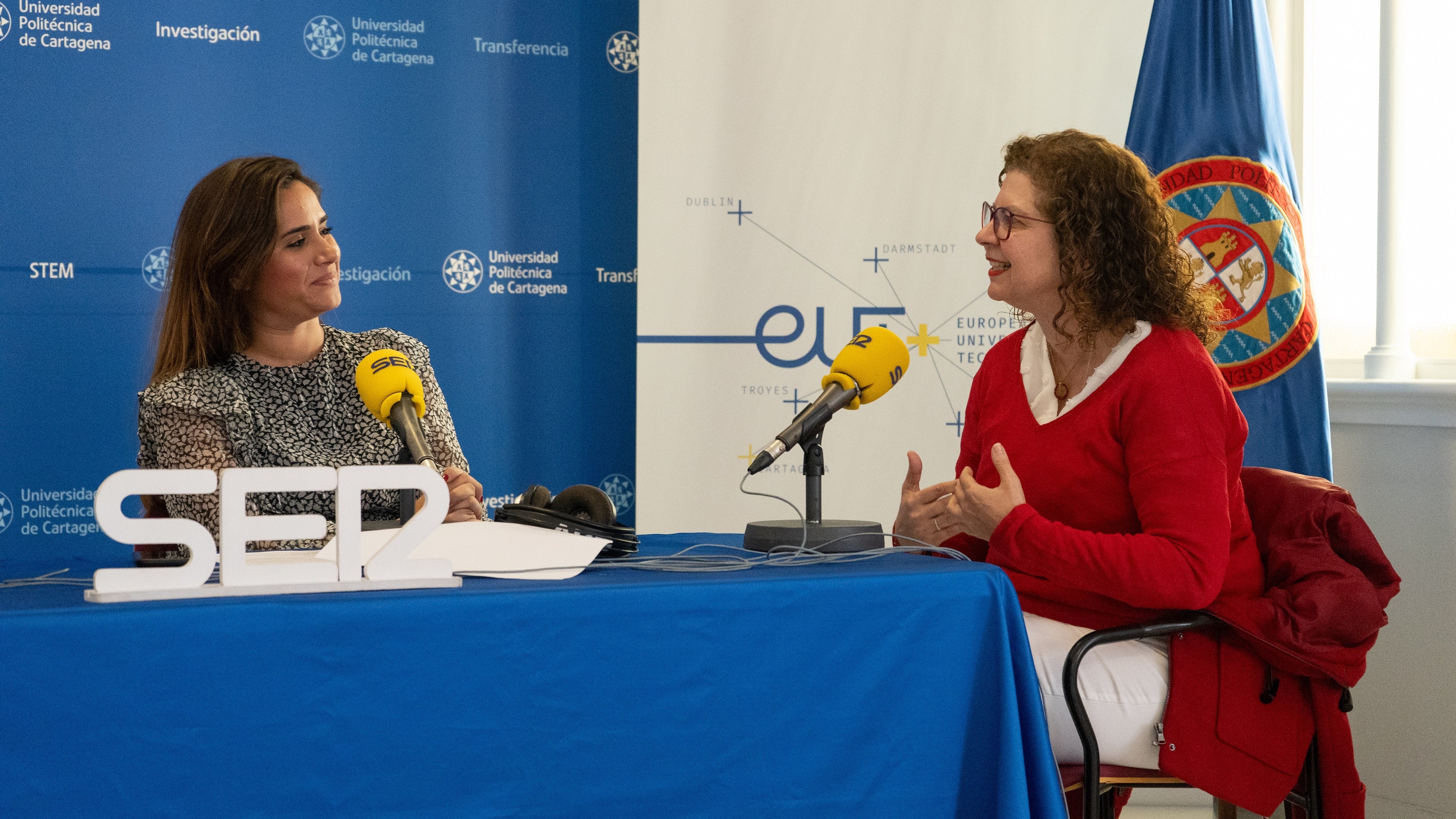 Hoy por hoy Cartagena, desde el rectorado de la UPCT, con motivo del 25 aniversario de la Universidad