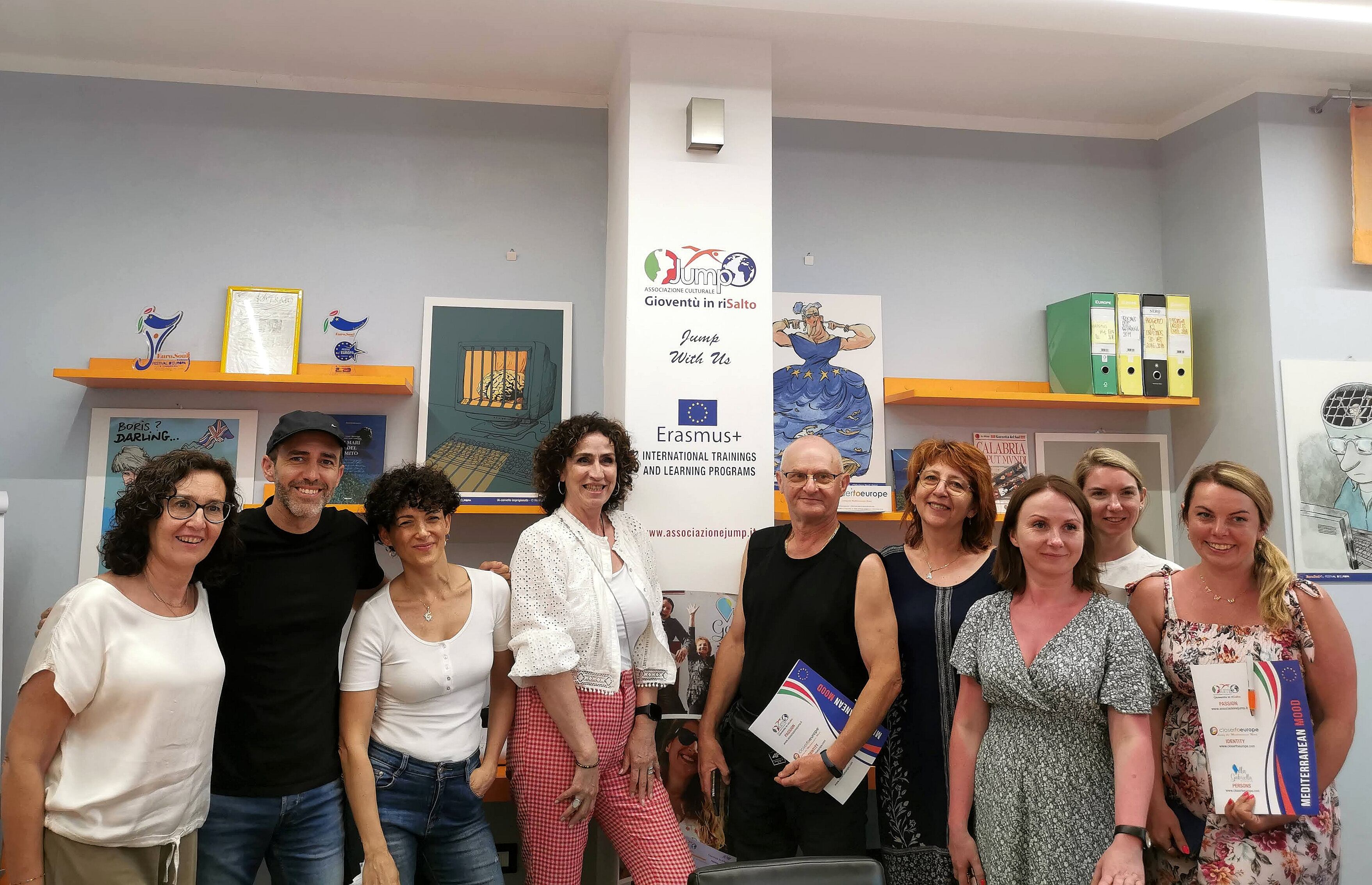 Participantes en Calabria (Foto: AJuntament de Xàtiva)