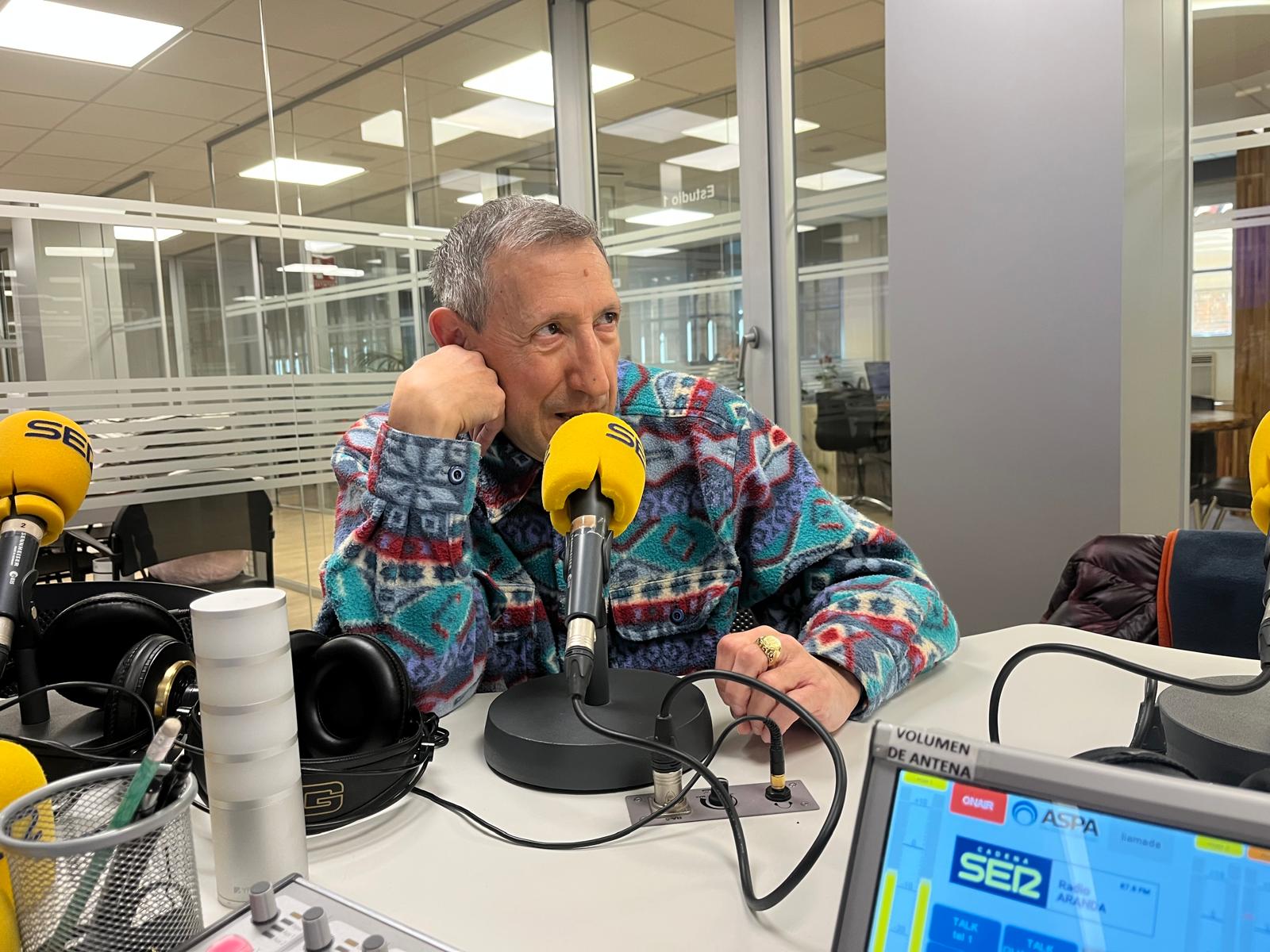 Rufino, en los estudios de la SER