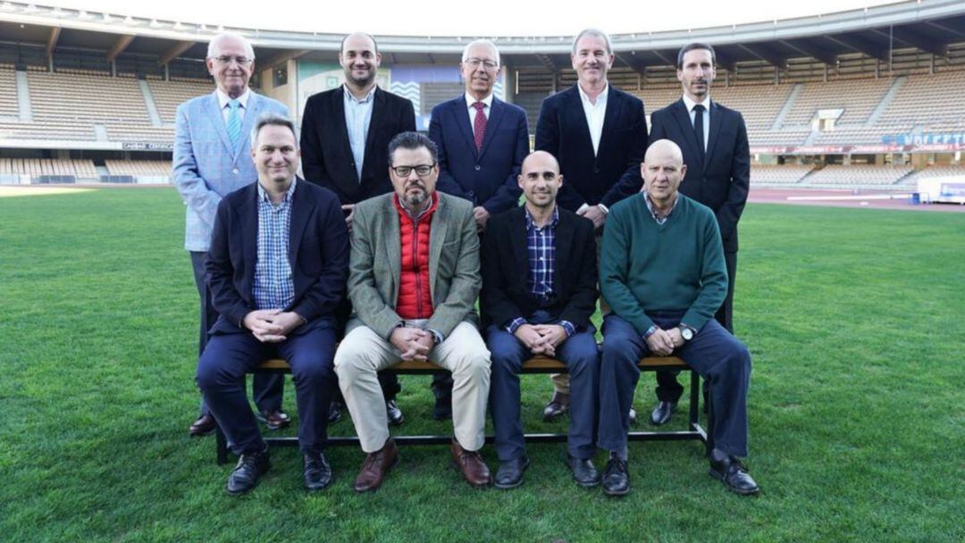 La Junta saliente en Chapín 