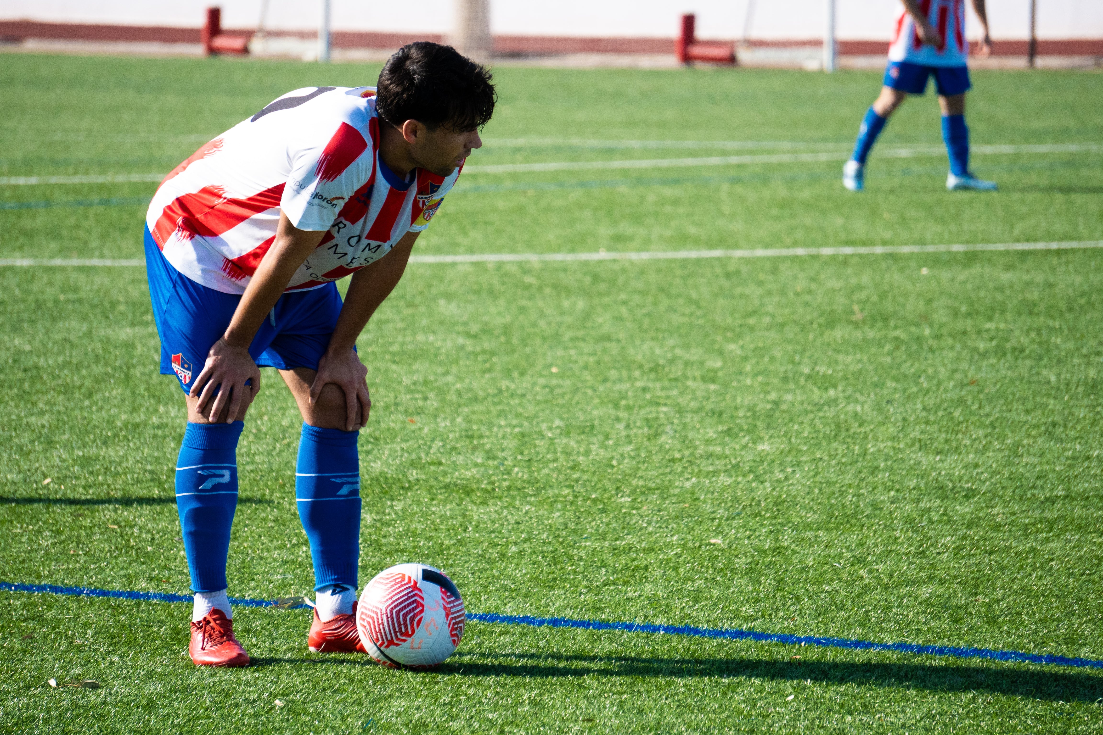 El futbolista de la UD Morón CF, Mariano Jiménez / Pablo de Miguel