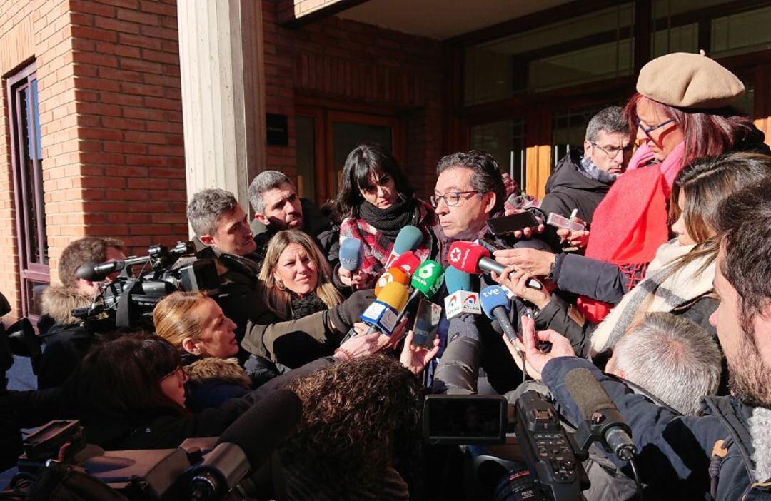 Luis Antonio Calvo, abogado de la Asociación Clara Campoamor que ejerce la acusación popular.