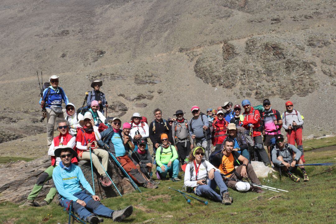 Los participantes en una bonita aventura estival.