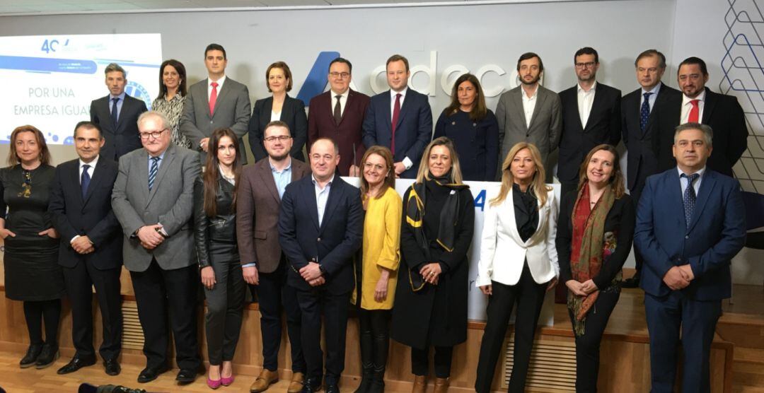 Presentación de esta iniciativa en una rueda de prensa en la sede de ADECA