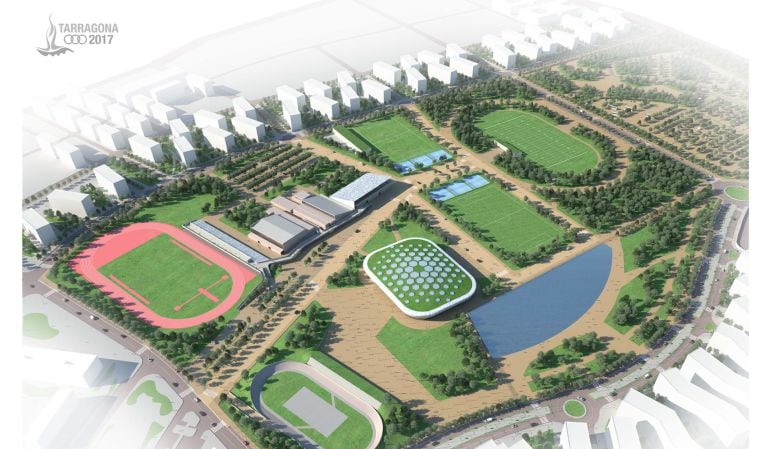 Plànol de l'Anella Mediterrànea. 