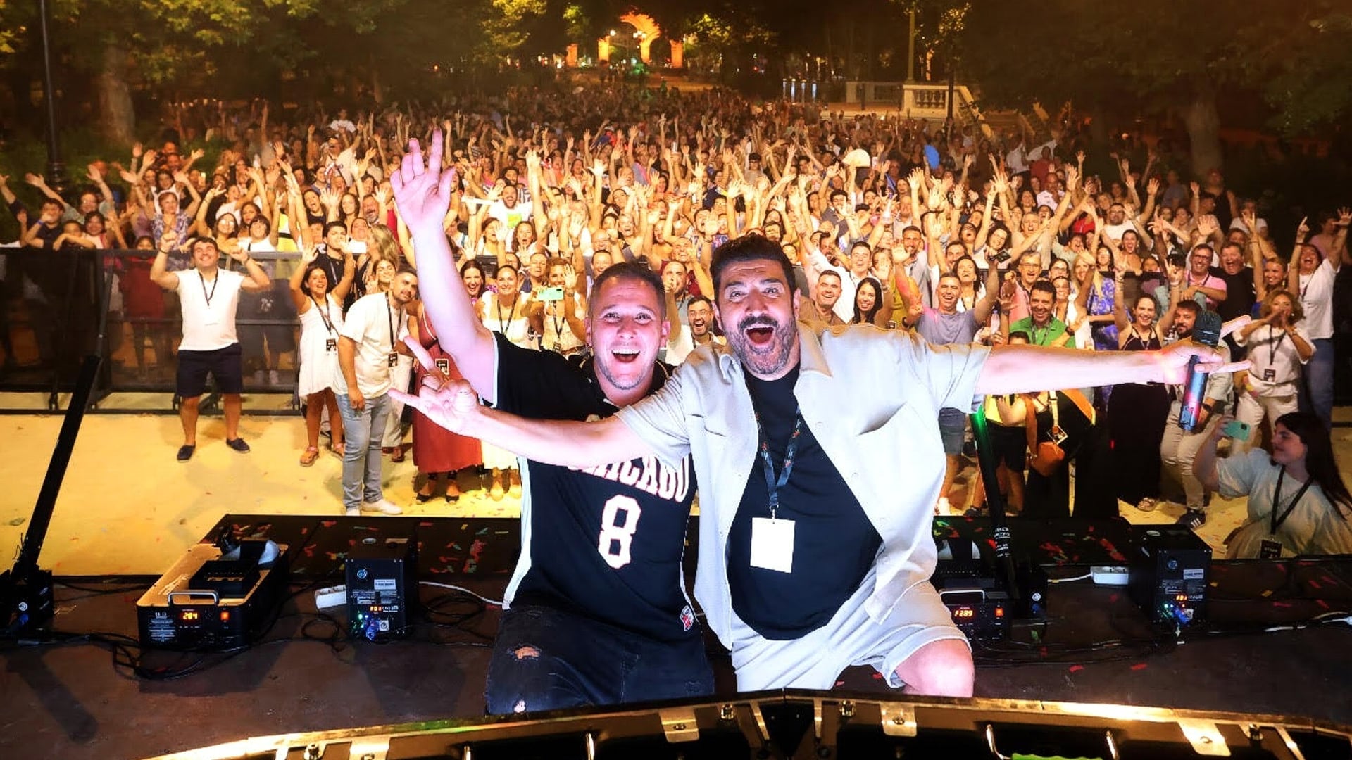 Tony Aguilar y Ramsés López en Antequera