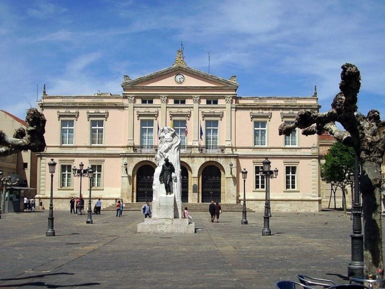 Fachada del Ayuntamiento de Palencia