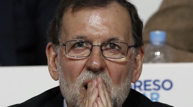 El presidente del Gobierno y del PP, Mariano Rajoy