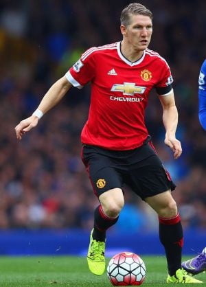 Schweinsteiger frente al Everton