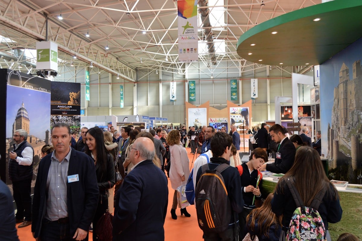 Una edición anterior de la Feria de Turismo Interior de Andalucía &#039;Tierra Adentro&#039; en IFEJA Jaén