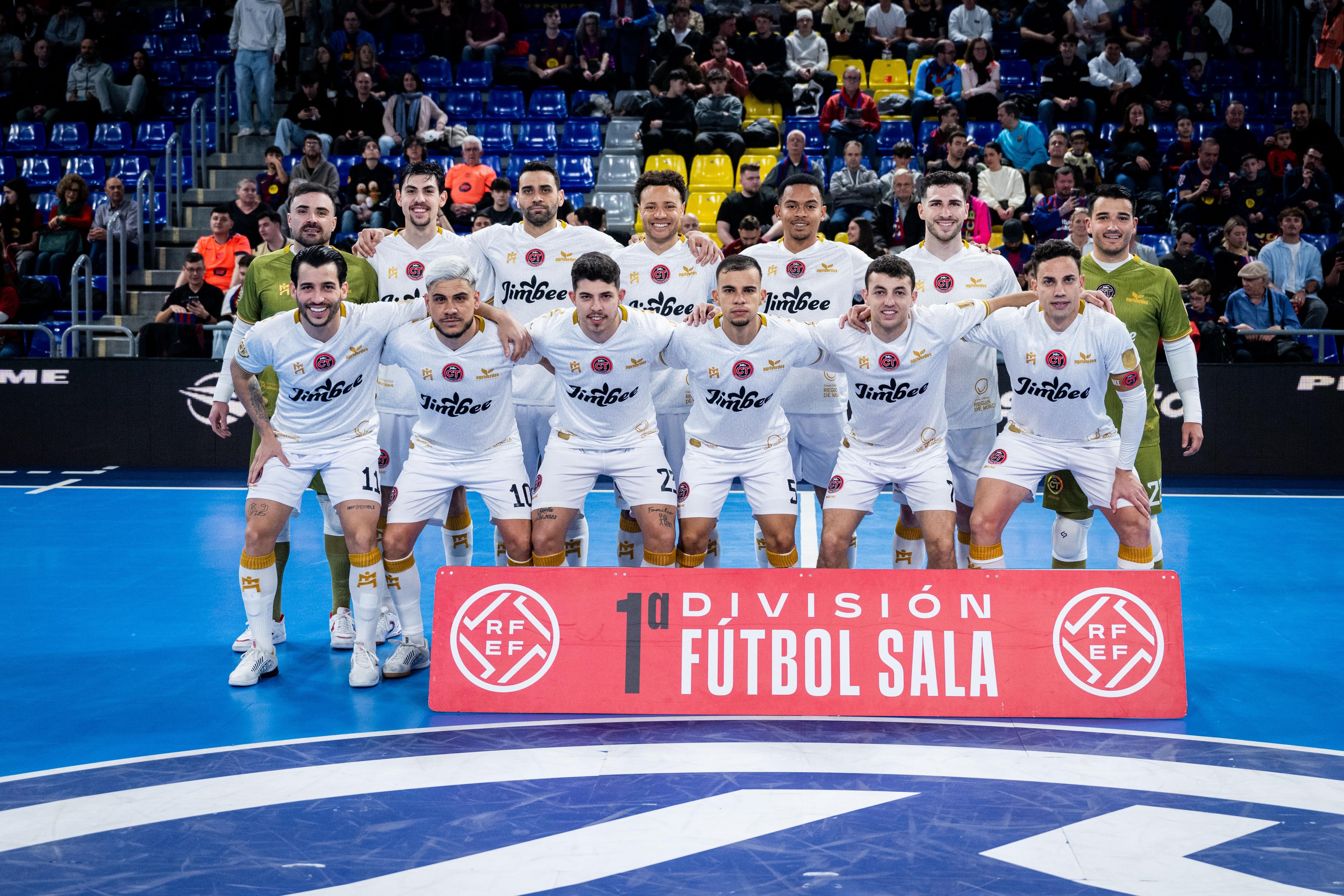 Jimbee en el partido del pasado sábado en Barcelona