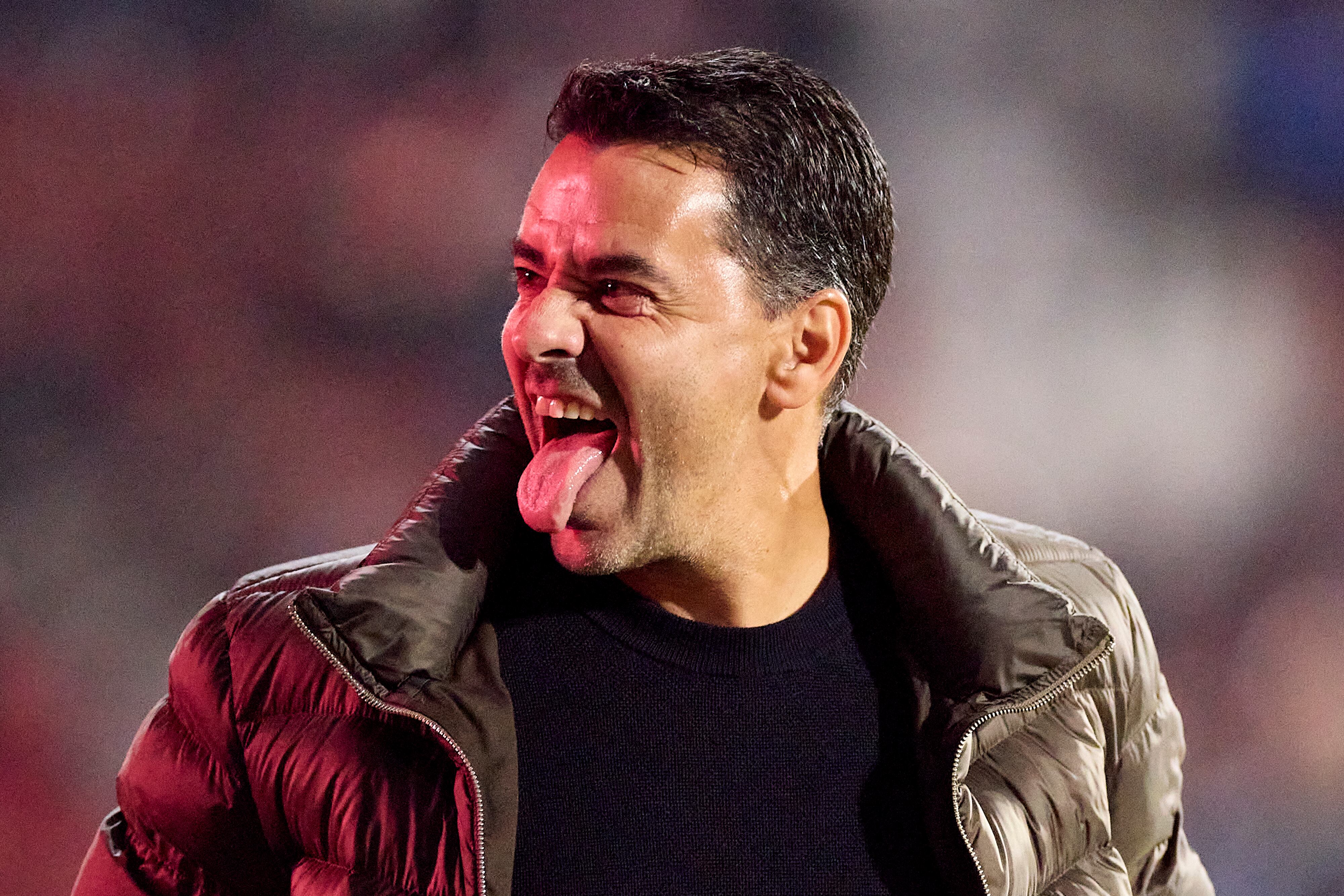 Míchel en el partido de LaLiga entre el Girona y el Athletic Club disputado en Montilivi. (Photo by David Ramirez/Quality Sport Images/Getty Images)