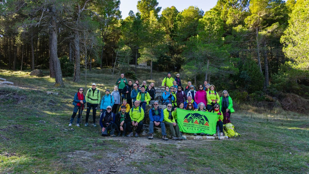 Aviana en La Hunde, Pico Palomera, en Ayora