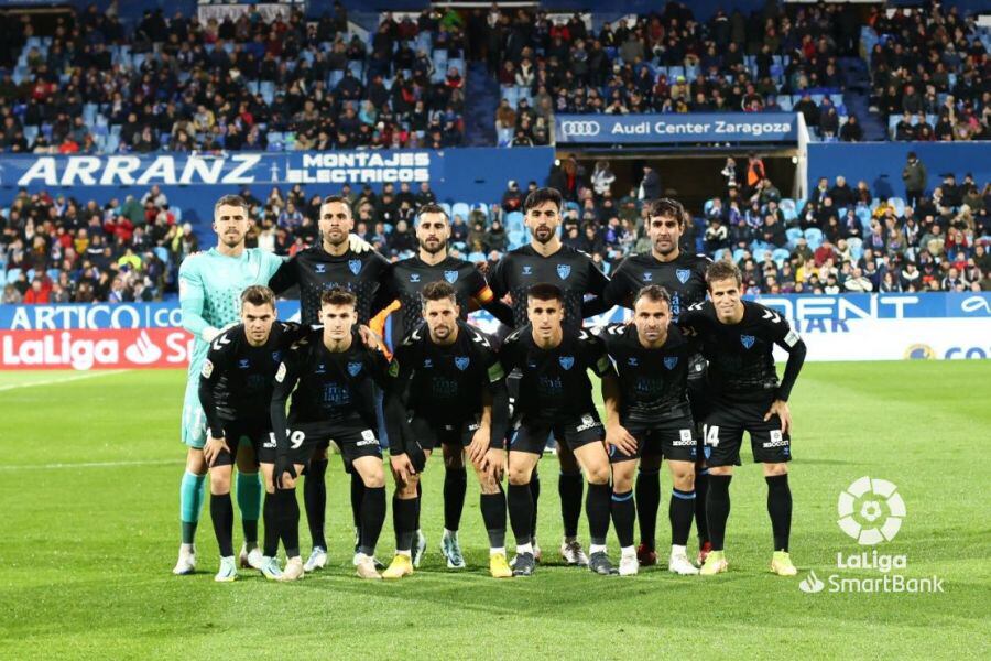 El Málaga empató a un gol ante el Zaragoza en La Romareda