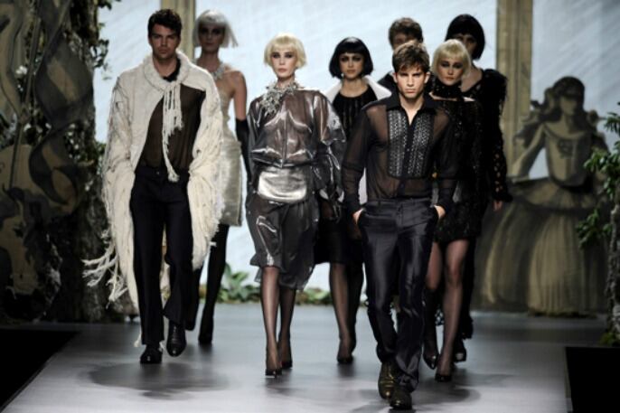 Desfile de Francis Montesinos en la Mercedes-Benz Madrid Fashion Week.