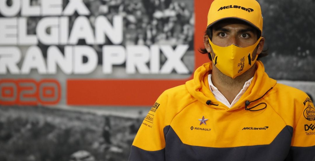 El piloto español de McLaren Carlos Sainz.