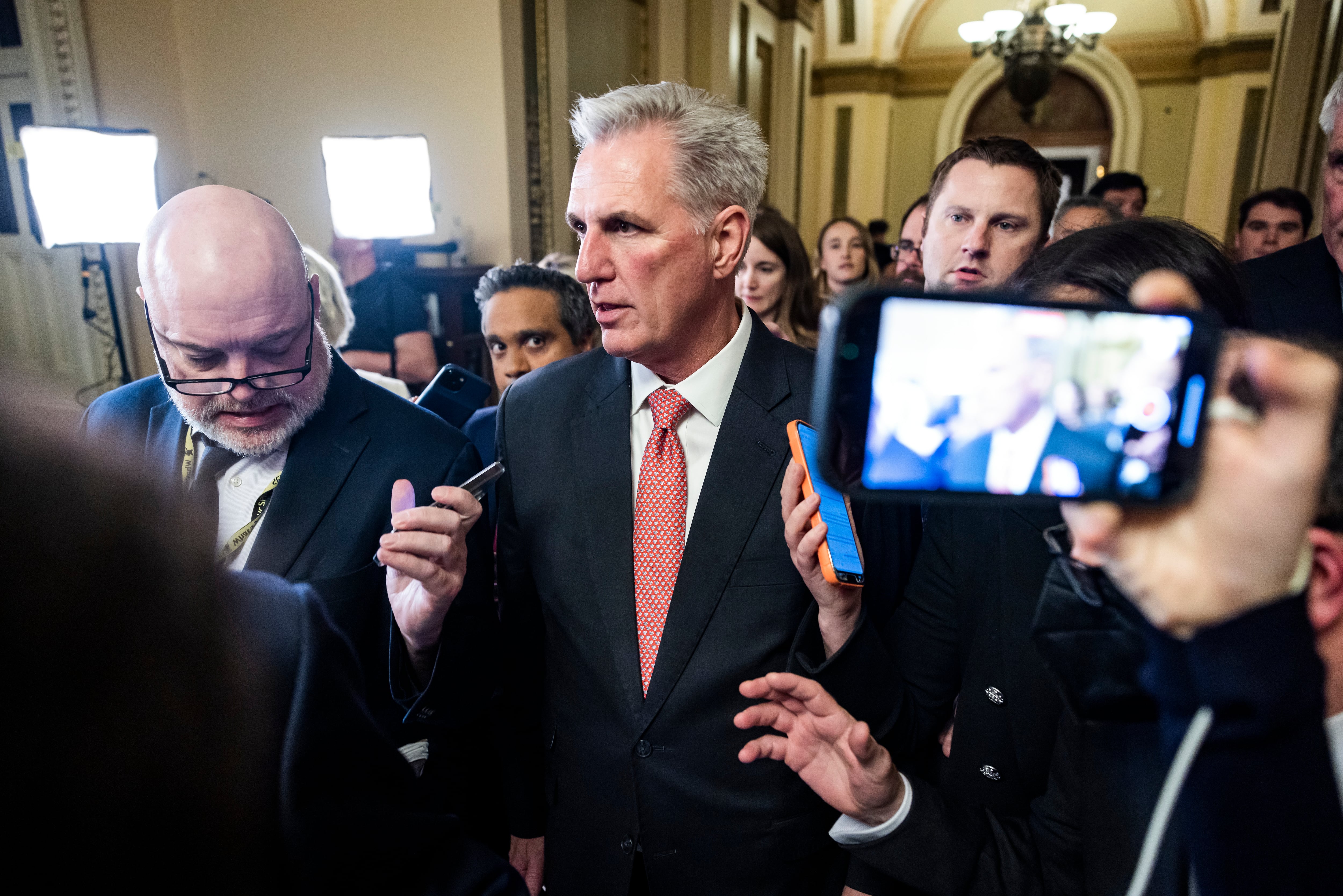 El líder republicano Kevin McCarthy