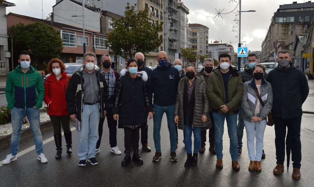 Los gobiernos locales de Mos y O Porriño se reunieron para acordar el recorrido del certamen conjunto de rondallas.