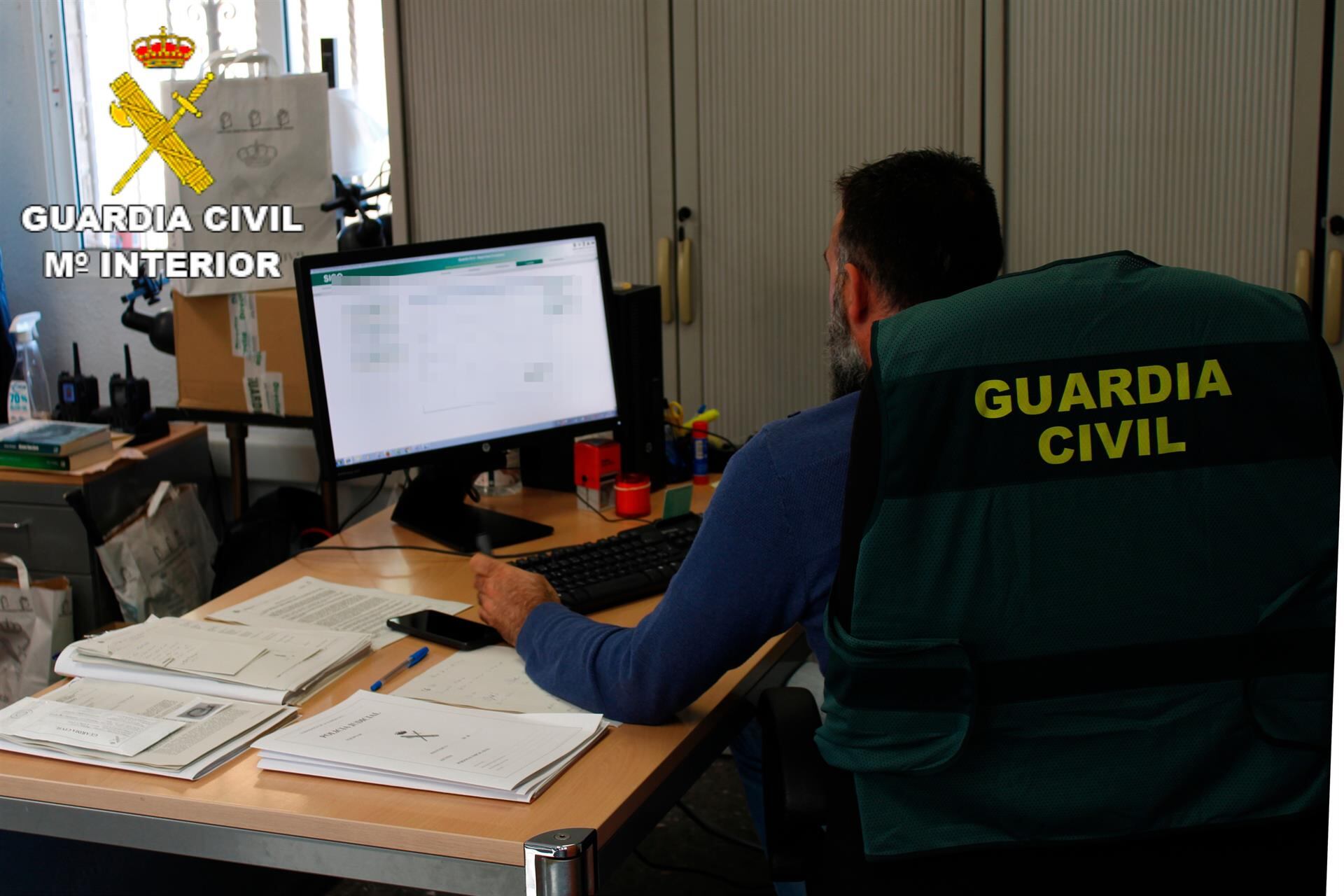 Foto de archivo de la Guardia Civil