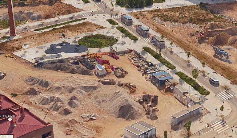 Solar al núm. 98 del carrer Ulldecona