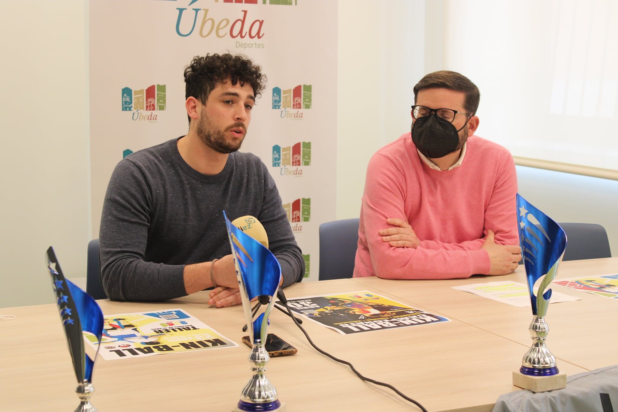 Juan José Redondo presenta el campeonato de Kin-Ball en Úbeda