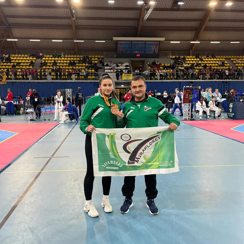 Inés de Benito, bronce en el Ducht Open de Taekwondo