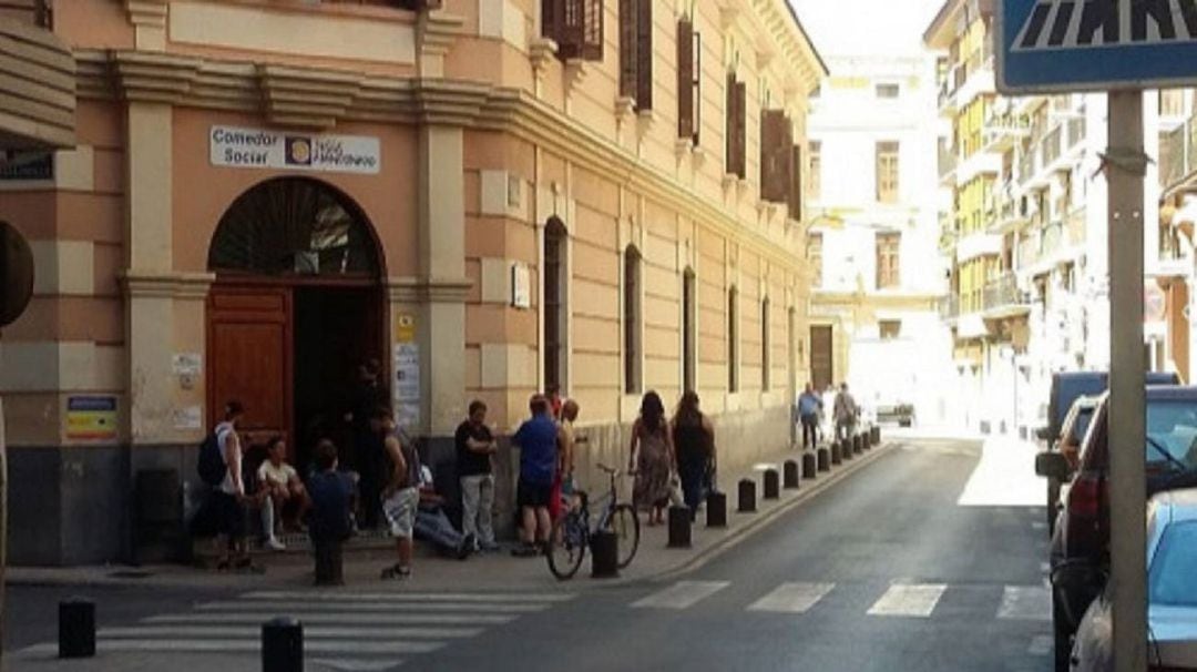 Imagen de archivo del comedor social de Jesús Abandonado, en Murcia