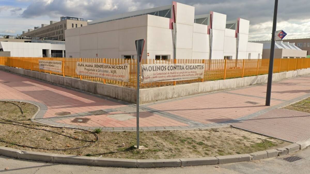 Ángeles García, concejala de Educación en Getafe, alerta de la falta de espacio en el CEIPSO Miguel de Cervantes