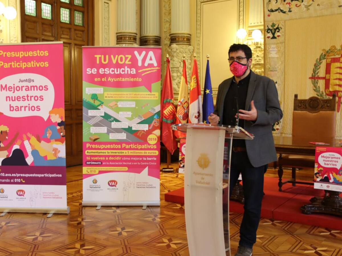 Récord de propuestas en los Presupuestos Participativos de Valladolid