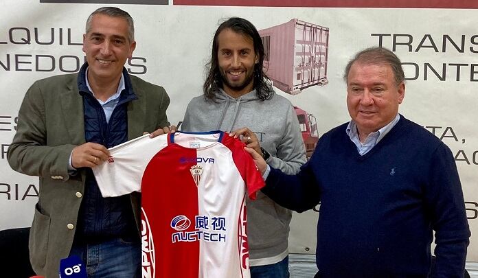 Presentación de Mario Ortiz en el Algeciras