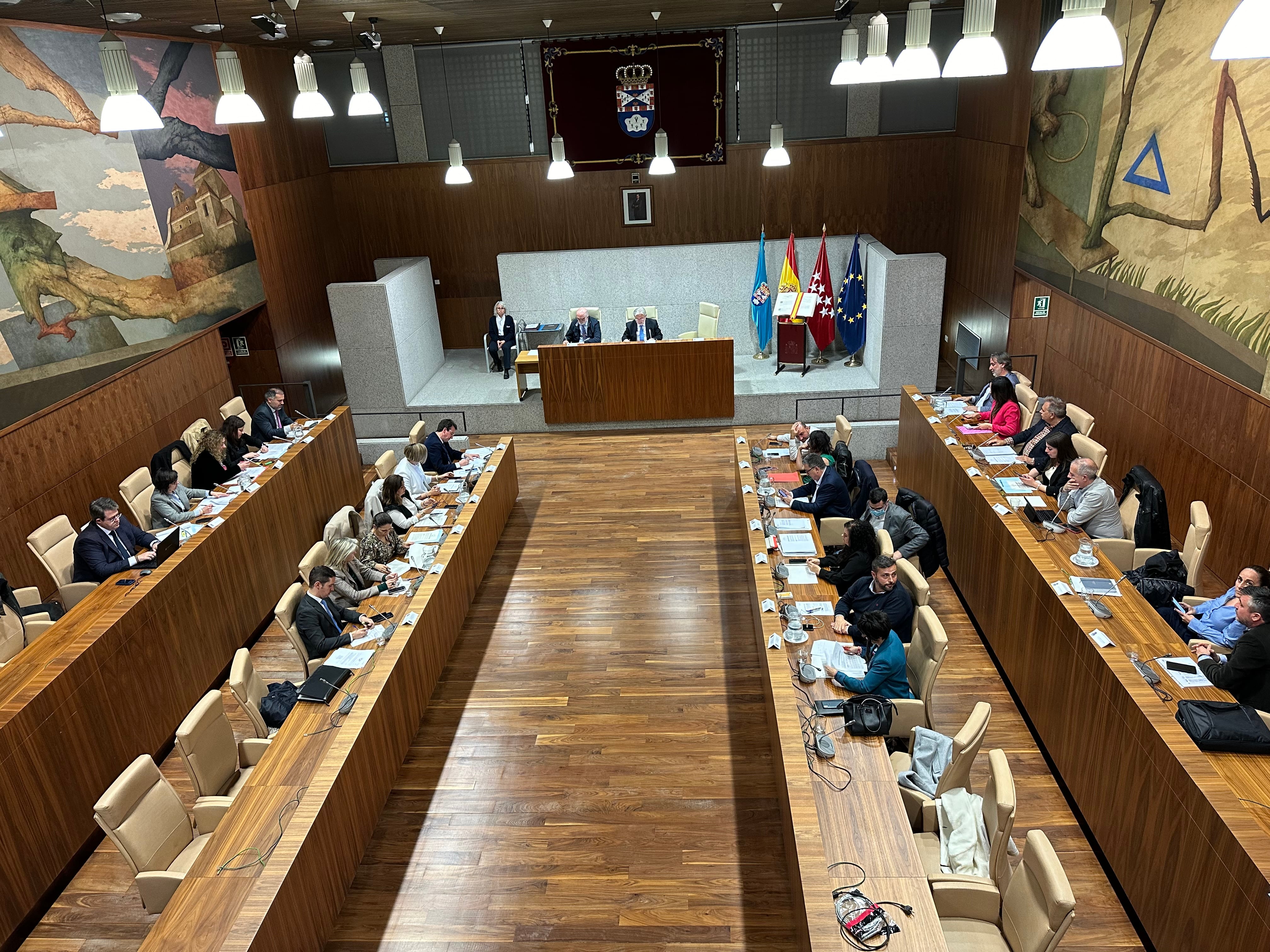 Imagen del pleno del Ayuntamiento de Leganés