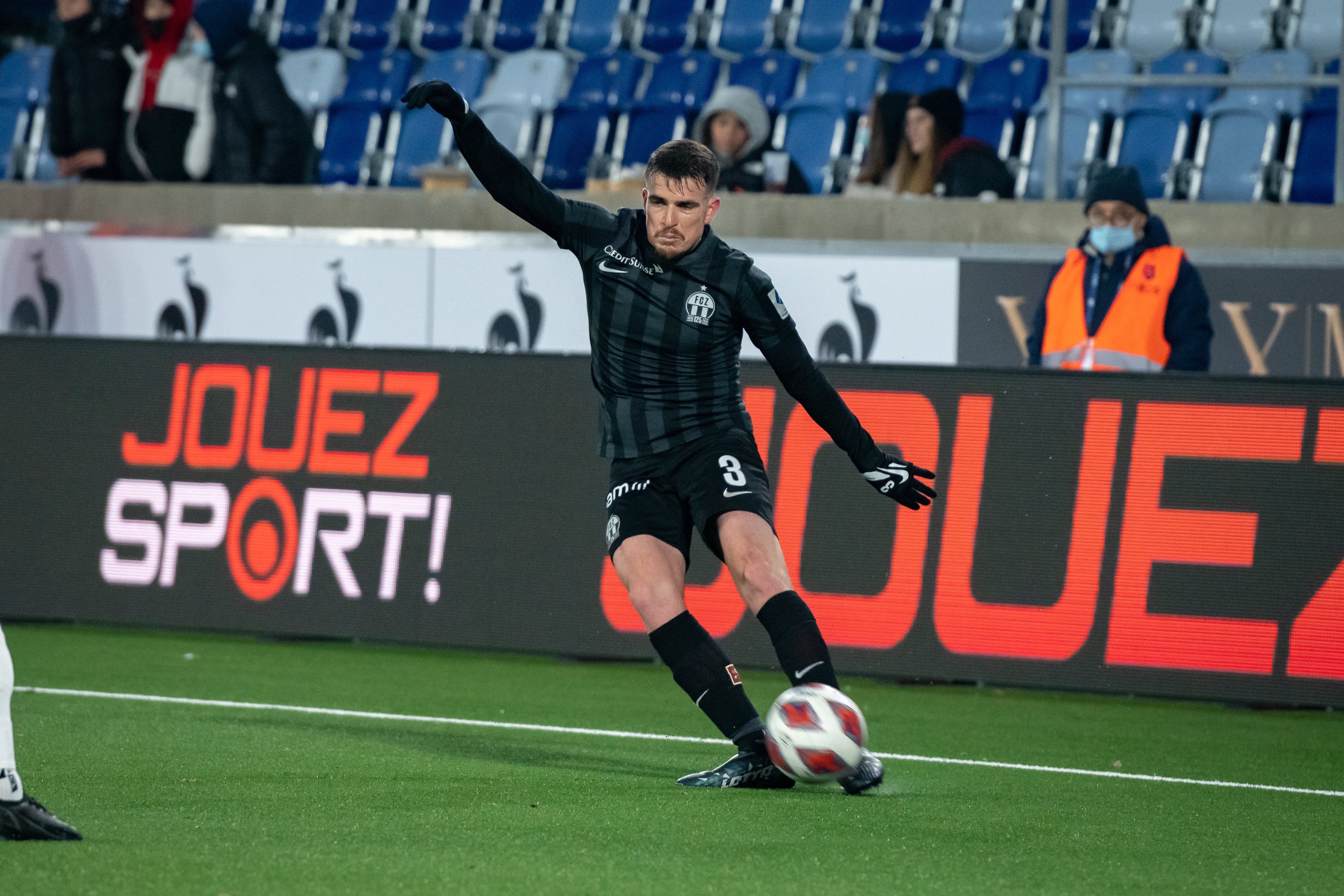 Adrián Guerrero, con el FC Zúrich