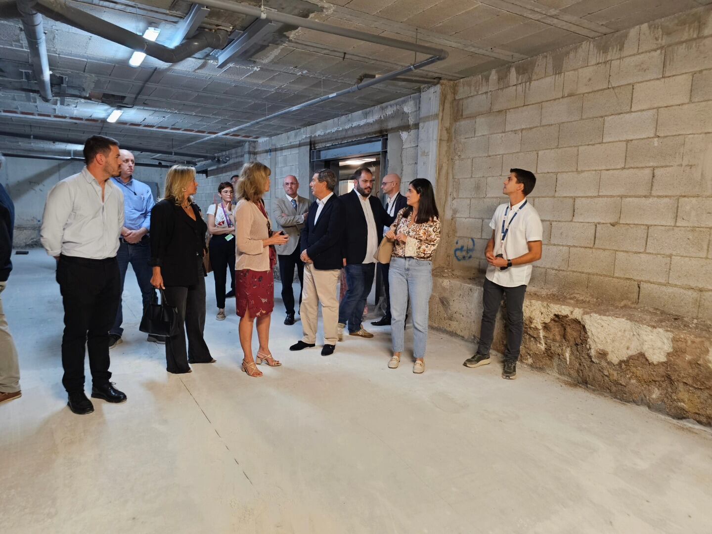 Momento de la visita