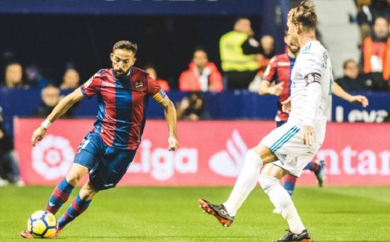Morales contra el Real Madrid