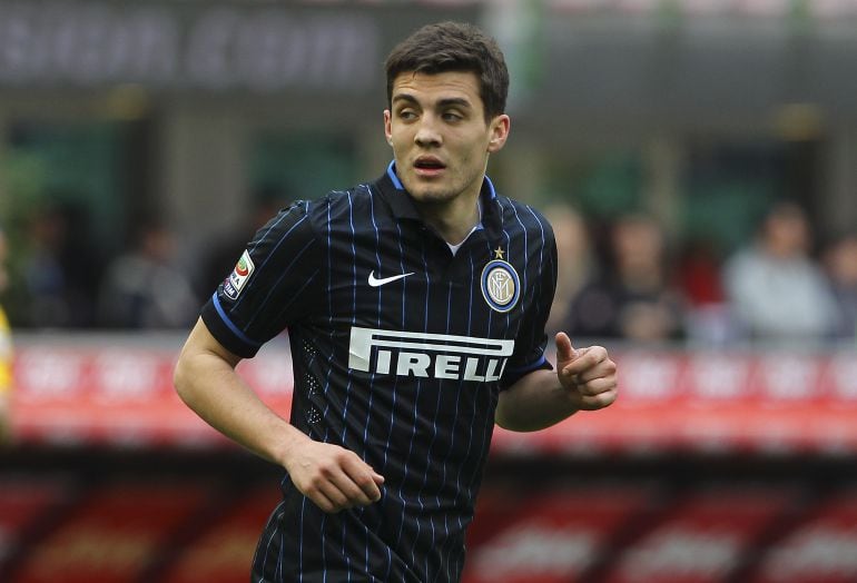 Kovacic, durante un partido con el Inter